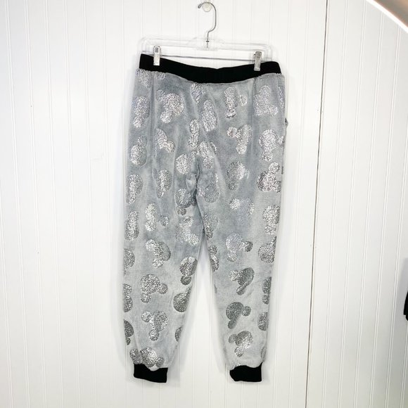 Women's Black and White Pajama Pants - Picture 5 of 14